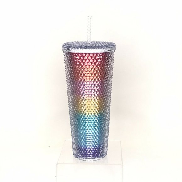Starbucks Summer 2020 Studded Rainbow Pride Tumble